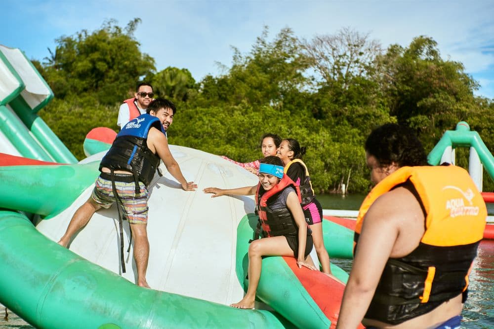 Tropical 18ft Water Slide